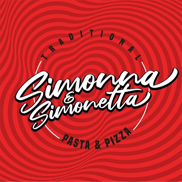 Logo de Simonna & Simonetta, pasta y pizza